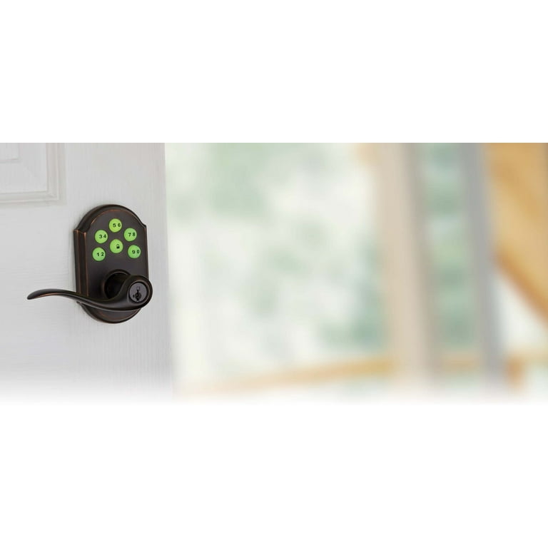 Kwikset 912 SmartCode Electronic Tustin Lever SmartKey, Keyless