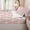 Dusty Pink White, variant on Erosebridal Fresh Sky Pastel Dot Zipper Twin Comforter Sets with Fitted Sheet and 2 Pillowcases,Clean White Large Polka Tile Zipper Bedding Set,Pale Cyan White,4-Piece,Reversible