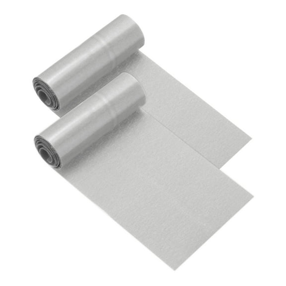 Uxcell 2 Pcs Twill Fabric Patches Iron-on Patches Clothing Repair Patch Craft 20.07'' x 3.15'' Grey