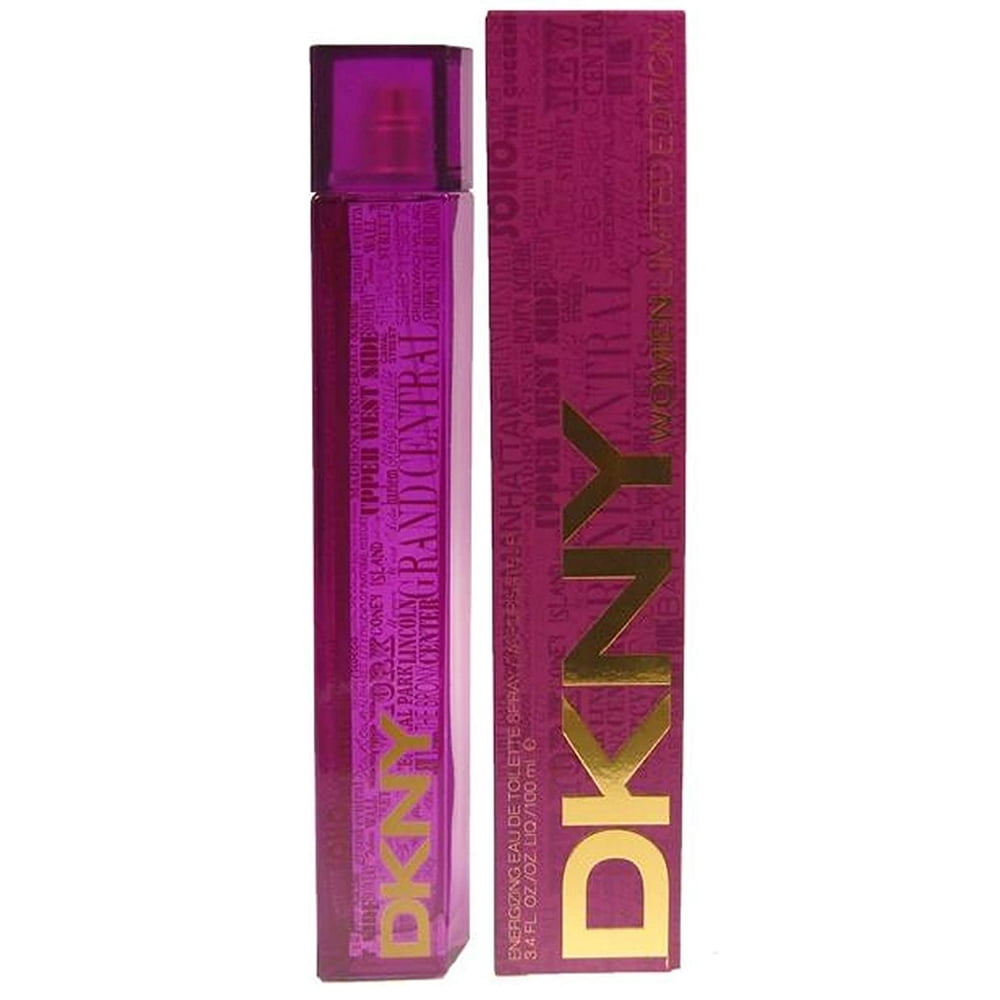 DKNY Women Energizing Eau De Toilette Spray, EDT 3.4 fl oz 100 ml