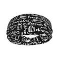 thumbnail image 2 of Wukai Pasta Bacon Sports sweatband,Men & Women Sweatband Headband for Running, Cross Training, Racquetball, Working Out, 2 of 7