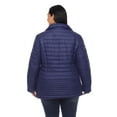 thumbnail image 3 of White Mark Manteau Matelassé pour Femme, 3 of 6