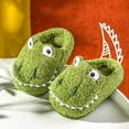 thumbnail image 6 of Splozh Toddler Non Slip Slippers Kids House Slippers Toddler Home Shoes Cozy Lightweight Non Slip Slippers Socks for Infant Little Boys Girls Green,18-24 Months, 6 of 7
