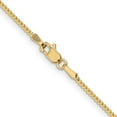 thumbnail image 6 of Auriga Fine Jewelry 14K Yellow Gold 1mm Franco Chain Necklace 18inch for Women, 6 of 6