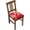 Valentine''s Day, variant on Set of 4 Removable Chair Seat Covers for Dining Room, Valentine''s Day Stretchable Office Kitchen Chair Slipcovers Cushion Protector Heart Love Ballons Furniture Decor, 16.9x16.9 Inches