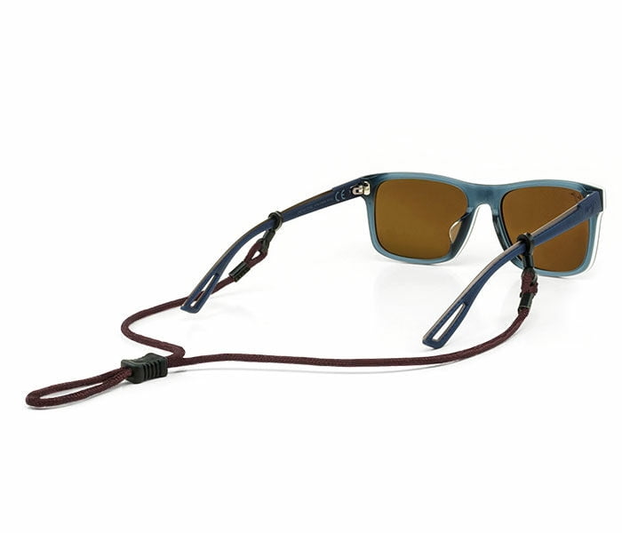 Croakies Terra Spec Adjustable Eyewear Retainer, Brown, Woven Nylon Cord, 1 Count