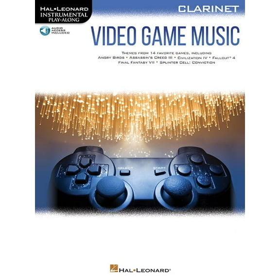 Video Game Music - Clarinet Book/Online Audio, (Paperback)