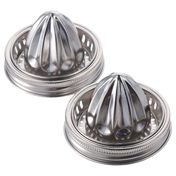 Stainless Steel Manual Juicers Suitable for Wide Mouth Mason Jar Dishwasher Safe Citrus Press Squeezer Kitchen Tool