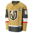 thumbnail image 2 of Men's Fanatics Mark Stone Gold Vegas Golden Knights Home Breakaway Jersey, 2 of 3