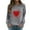 Gray, variant on NMMUED Valentines Day Sweatshirt Red Valentines Heart Tops Valentine Love Gifts for Her Heart Graphic Valentine Heart Love Print Crewneck Womens Valentines Day Shirt Valentine Outfits for Women