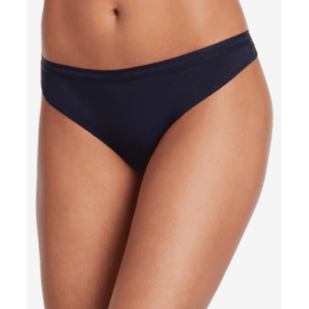 Jockey Jockey Women's Navy Supima Cotton Allure Thong Panties Size S
