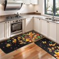 thumbnail image 3 of Kitchen Rugs Sets Of 2,Colorful Butterfly Pattern Anti Fatigue Kitchen Mat Rugs Non Slip Washable,Decorative Kitchen Floor Mats for Kitchen,Sink,Laundry,17"x47"+17"x47", 3 of 5