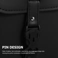 thumbnail image 3 of OULII Black Saddle Bag 1Set for Motorcycles with Rectangular Shape and Storage, 3 of 8