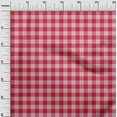 thumbnail image 2 of oneOone Cotton Poplin Pastel Pink Fabric Gingham Check Sewing Fabric By The Yard Printed Diy Clothing Sewing Supplies 56 Inches Wide, 2 of 4