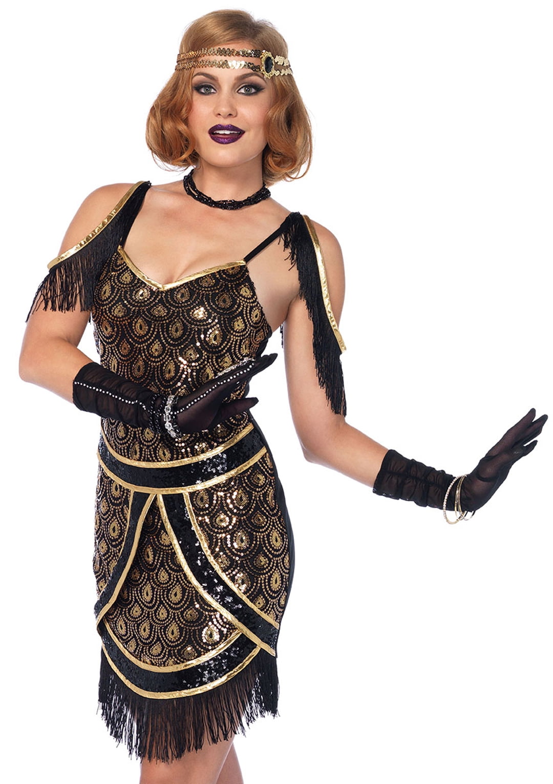 2 piece flapper dress