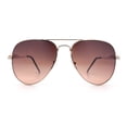 thumbnail image 5 of Womens Oversized Jaguar Jewel Hinge Arm Metal Rim Fashion Sunglasses Gold - Burgundy, 5 of 8