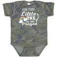 thumbnail image 3 of Inktastic For This Little One We Have Prayed Boys or Girls Baby Bodysuit, 3 of 5