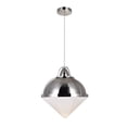 thumbnail image 1 of CWI Lighting Pendentif 1 Lumière vers le Bas avec Finition Nickel Poli, 1 of 7