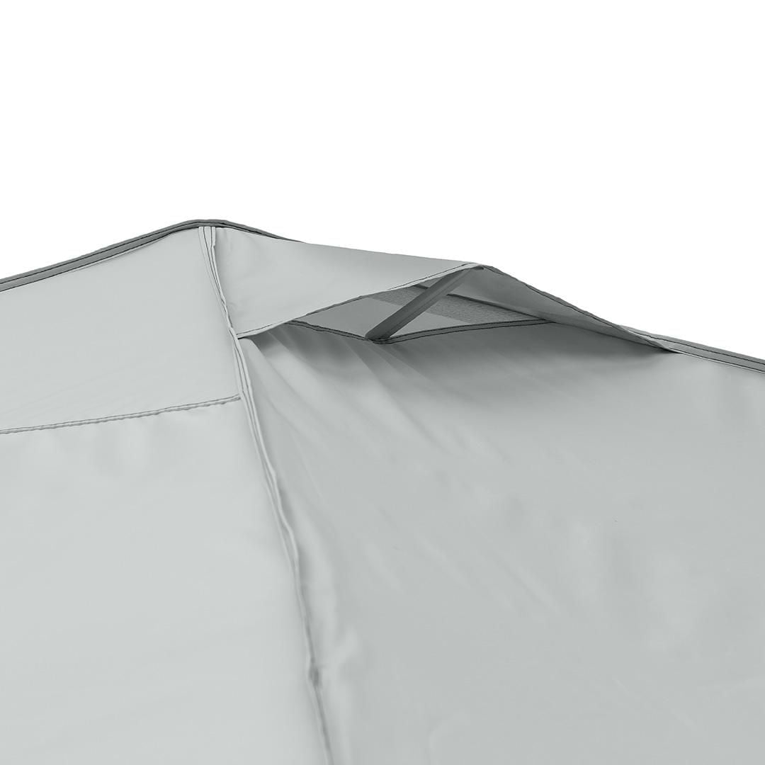 Ozark Trail 12 FT x 12 FT Straight Leg Canopy Top Accessory - Frame Not Included, GRAY