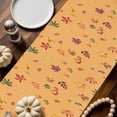 thumbnail image 2 of Thanksgiving Rabbit Table Runner, Autumn Thanksgiving Kitchen Dining Table Decoration for Home Party Decor 13x72 Inches, 2 of 9