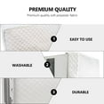 thumbnail image 3 of OULII Indoor Air Conditioning Panel Insulation AC Cover Reusable Property Managers 1Pack, 3 of 7