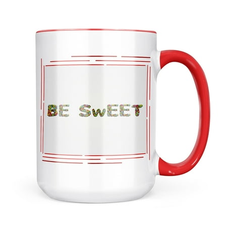 

Neonblond Be Sweet Colorful Confetti Candy Mug gift for Coffee Tea lovers
