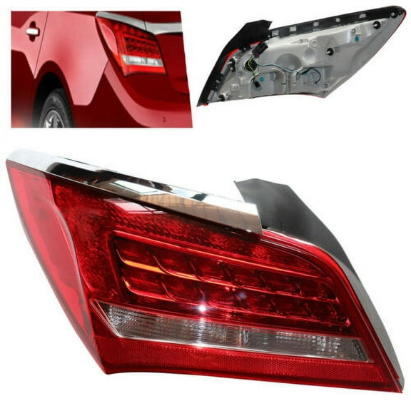 Left Side Tail Light LED Tail Lamp For 2014 2015 2016 Buick LaCrosse Brake Lamp