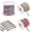 Silver-Pink-Purple, variant on Threns 3 Rolls Rhinestone Ribbons, Self Adhesive Rhinestone Strips, Crystal Rhinestones Roll Rhinestones Tape Bling Wrap, Bling Stickers for Crafts Decoration Car DIY Wedding Party,5 Yards