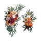 thumbnail image 3 of Juego de 2 flores de arco de boda, decoración de flores de seda, arreglos florales para centro de mesa, decoración de letrero de bienvenida, 3 of 9
