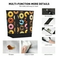 thumbnail image 3 of Insulated Cooler Bag, Donut Print No.9036 Large Freezer Cooler Tote Bags Insulated for Food, Insulated Grocery Shopping Bags with Zippered Top for Travel School Picnic, 3 of 8