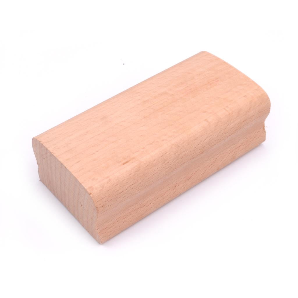 LeeQinersw Wooden Radius Sanding Block Fingerboard Fret Leveling DIY Guitar Tool 16'' 16inch
