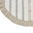 thumbnail image 4 of Grace Grain Sack Stripe Tree Skirt 48, 4 of 4