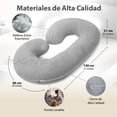 thumbnail image 5 of Almohada de Embarazo Magma Life ML21ALC Lateral Cuerpo Completo, 5 of 5
