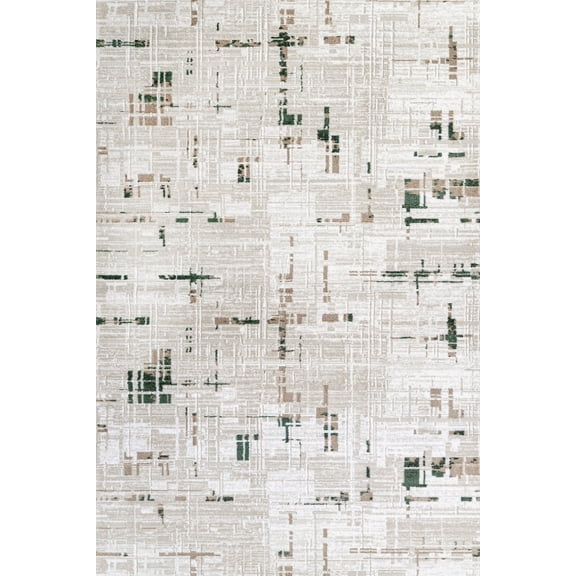 Cream Abstract Area Rugs for Living Room Washable Rugs Boho Moroccan Area Rug Soft Neutral Geometric Bohemian Carpet Distressed Indoor Rug for Bedroom Dining Room Office Foldable Nonslip Rug
