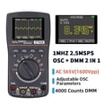 thumbnail image 2 of ET828 Portable Digital Oscilloscope Multimeter 2 In 1 Color Voltmeter Ammeter Waveform Capture For DIY Electric Repair ,Professional Designed, 2 of 6