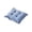 Blue, variant on Ruffled Border Tufted Chair Cushion - Soft Cotton Seat Pad for Indoor Use, Non - Slip Decorative for Dining Chairs Kitchen Bedroom Home Decor, Comfortable Durable Seat Pad,Blue