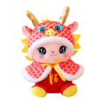 thumbnail image 2 of Animales de peluche de dragón de Año Nuevo Juguete de peluche de dragón Almohada Decoración del hogar Muñeca de dragón 26cm, 2 of 9