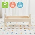 thumbnail image 6 of ECR4Kids Adjustable Stacking Shelf Organizer with Full Edge, Book Display, Antique White, 6 of 9