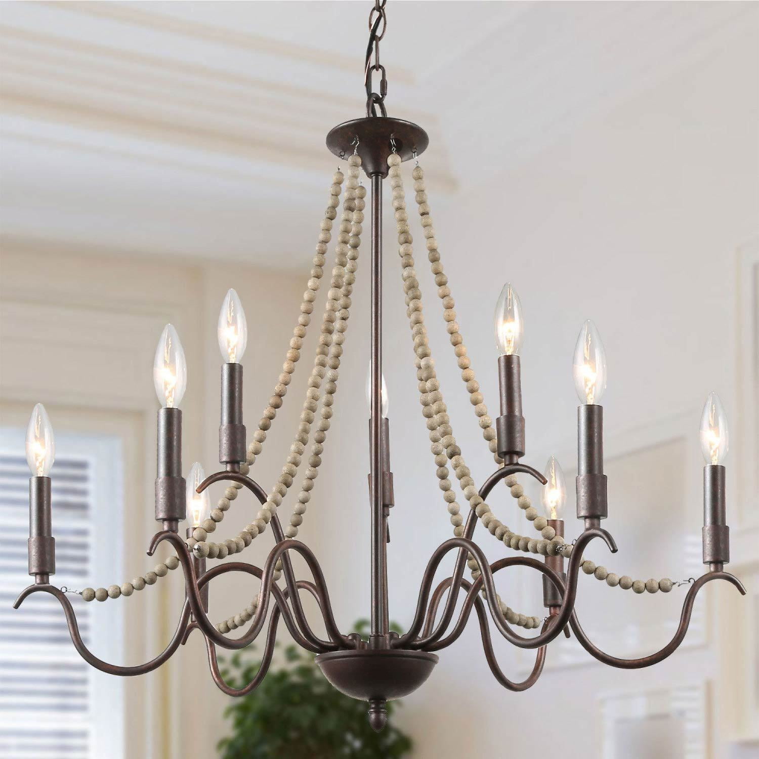 LNC French Country Chandeliers For Dining Room