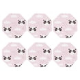 thumbnail image 2 of Pofeuu Cute Panda Print Leather Coasters Set of 6, Round Cups Mugs Mat Pad for Home Kitchen Heat Resistant Drink Coasters,Octagon, 2 of 7