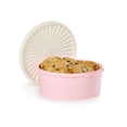 thumbnail image 4 of Tupperware Heritage Plastic 7.5-Cup Food Storage Canister with Lid, Pink, 4 of 7