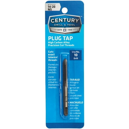

2PK Century Drill & Tool 14-20 Carbon Steel National Standard Tap-Plug