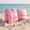 Pink, variant on Inflatable Arm Floaties 2 Pack Double Air Chambers Swimming Arm Bands Roll Up Water Sleeves Safe Swimming Training Accessories For Pool Beach Water Activities