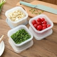 thumbnail image 2 of Fruit Vegetable Produce Storage Saver Containers with Lid & BPA-Free Plastic Fresh Keeper Set | Refrigerator Fridge Organizer | for Salad Berry Lettuce Food Meat Fish Celery, 2 of 9