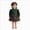 Green, variant on WXFAZCVU Girls 3 Piece Outfits Knit Long Sleeve Top Plaid Skirt and Beret Hat School Set Size 6-9 Months
