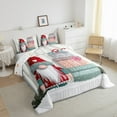 thumbnail image 3 of jejeloiu Cartoon Gnome Queen Comforter Set,Old Barn Door Bedding Sets,Merry Christmas Bedding Comforter Set,Luxury Bedroom Decor Reversible,3-Piece, 3 of 8