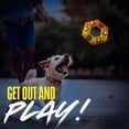 thumbnail image 4 of Nerf Dog LED Light Up & Squeak Hex Ring Chew Toy, 6 inch, 4 of 9
