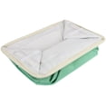 thumbnail image 3 of Twill Storage Baskt Set - 3 Pack, Green, 3 of 10
