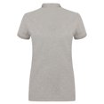 thumbnail image 2 of Henbury Womens Micro-Fine Short Sleeve Polo Shirt, 2 of 2