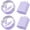 Purple, variant on 2Pack 20W USB-C Fast Charger Block & 3m/10ft Cable for iPhone 15/16/17 Series,Purple